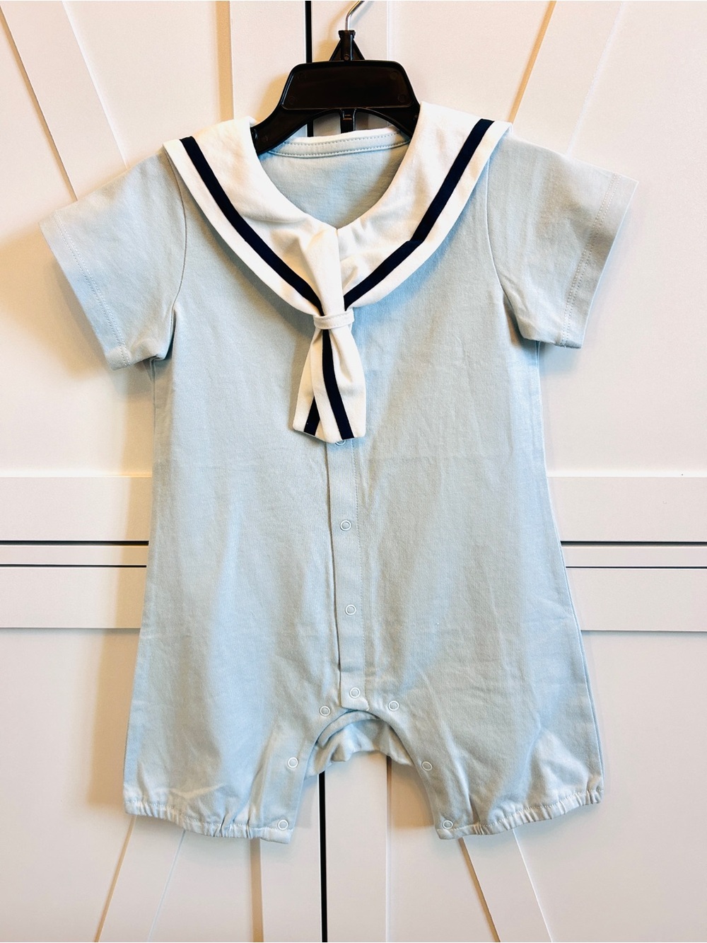 Baby Boy Nautical Gift Box 12M Sailor Outfit Lenox Bear Book Sailboat - Picture 5 of 16